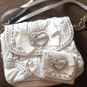 Guess Crossbody Purse w/ matching wallet